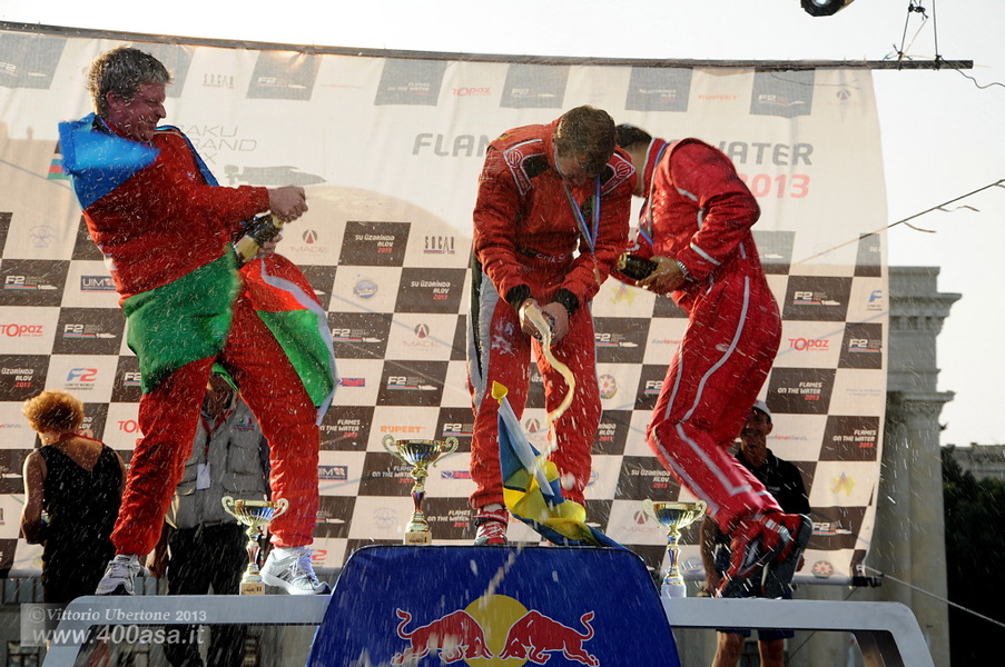 Stark, Ostorberg and Slakteris - that's how the prizes were distributed.