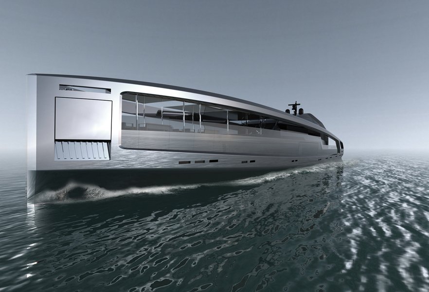 Transparent yachts are the "new black"? Facheris Design Studio Project  