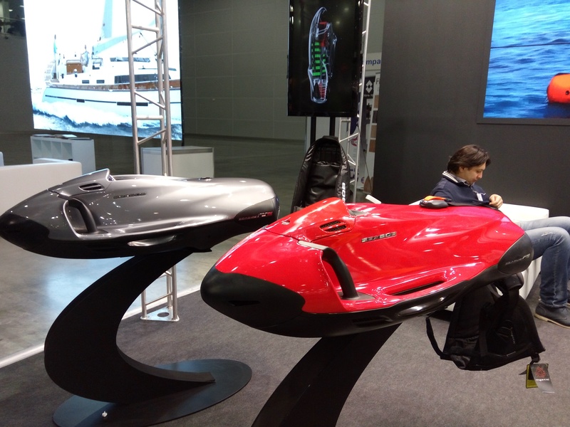 The interest in the Seabob underwater sled, a toy for superyacht owners, ended as soon as the price tag was announced.