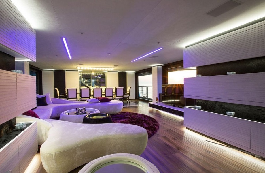 Benetti 50M Ocean Paradise was awarded the prize for the best interior design.