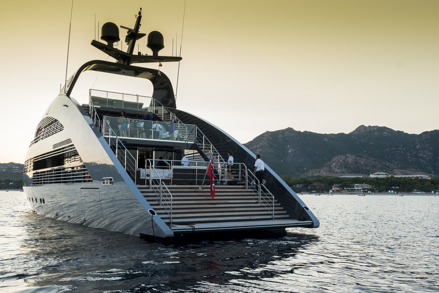 Ocean Sapphire Megayacht Deck