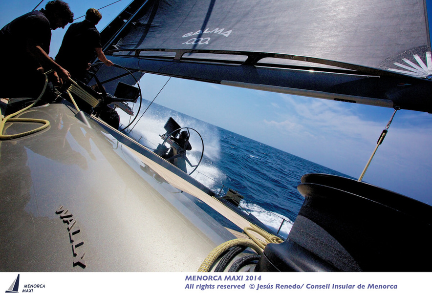 It was Alberto Palatchi who chose Menorca for the regatta. His boat, Galma, during the race.