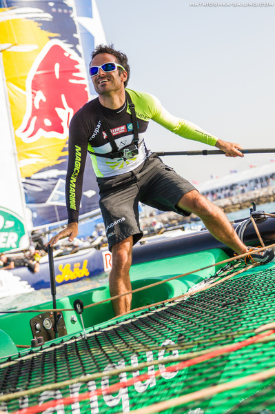 Frank Cammas traded his VOR for the Extreme race.