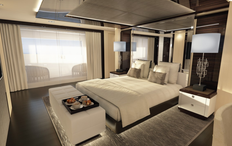 There are not only luxury cabins on board, but also a nightclub.