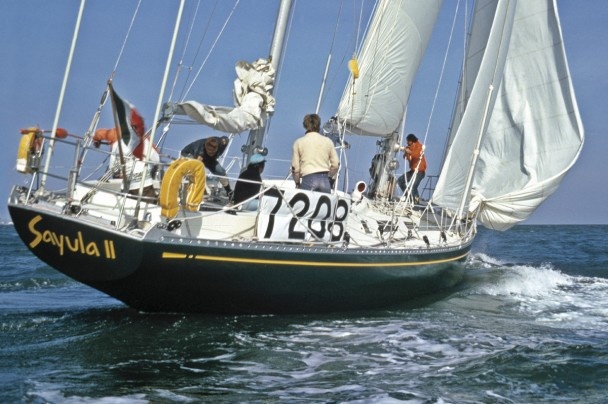 Sayula II, winner of Whitbread 1973-74 "Sayula