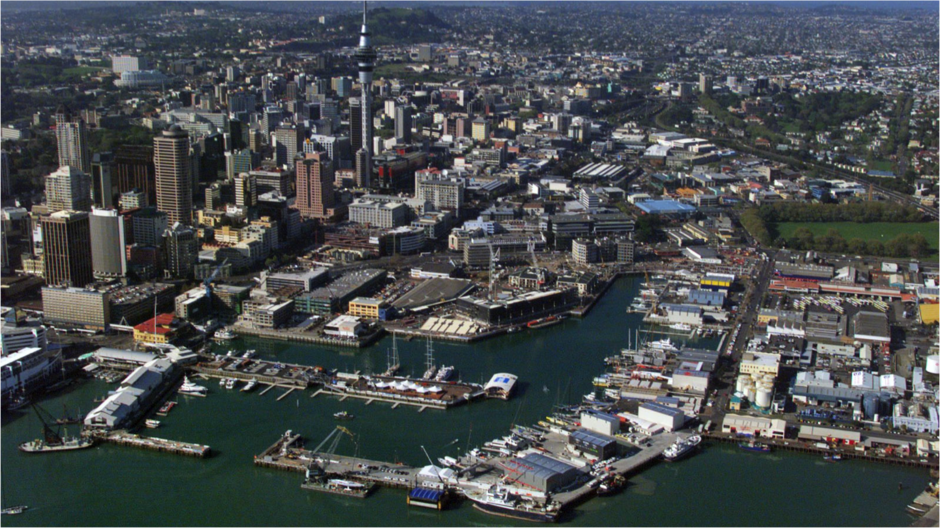 Auckland Harbour, New Zealand.