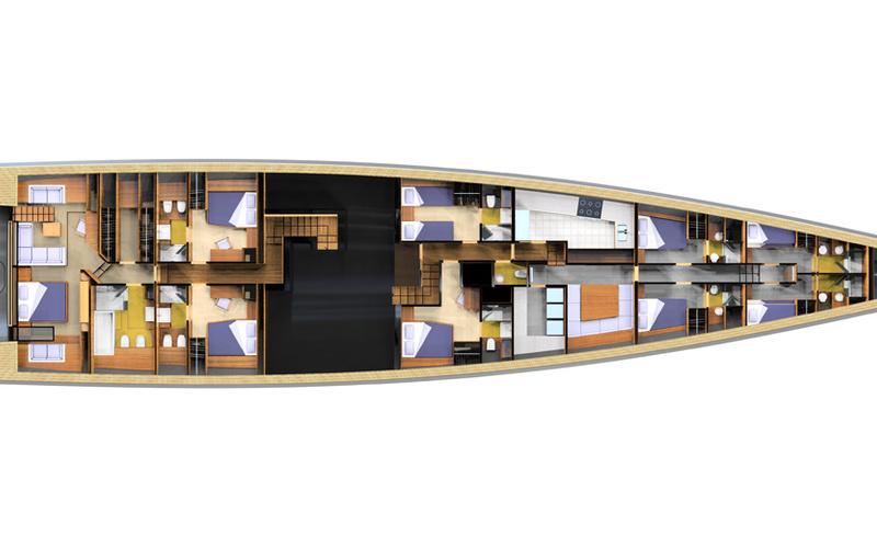 JFA Yachts SY 154′ Carbon Cruiser
