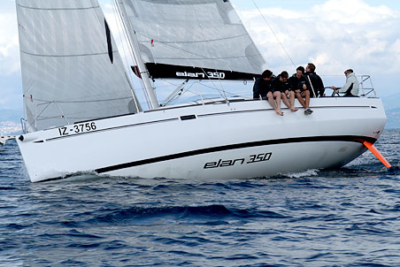 The Elan 350 is the winner in the Sports Cruiser category.