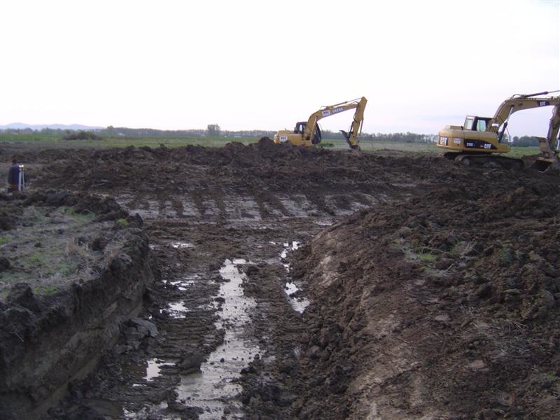 Track construction in Oregon