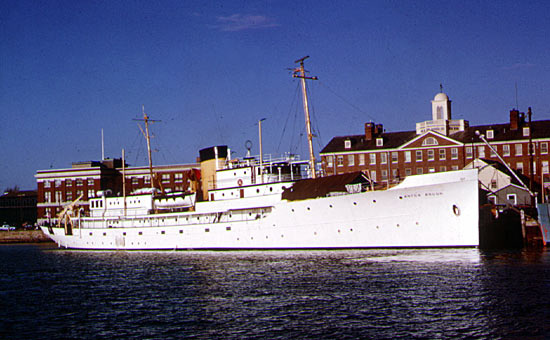 Ocean vessel Anton Bruun