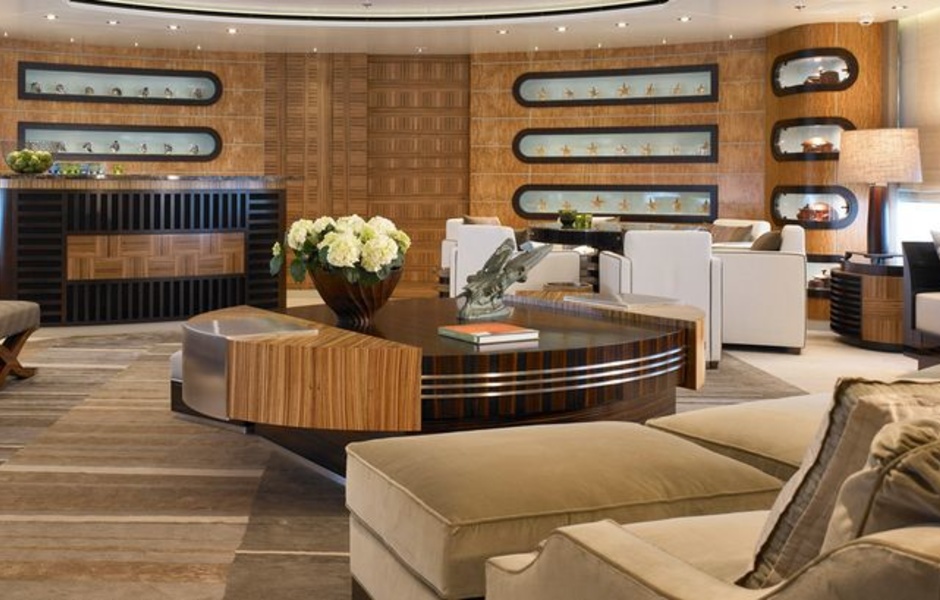 Feadship Predator, интерьеры Bannenberg&Rowell
