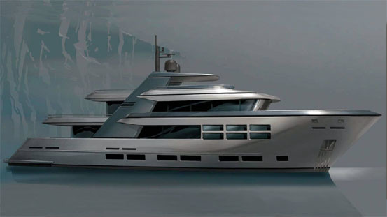 32-meter Drettmann Explorer Yacht 