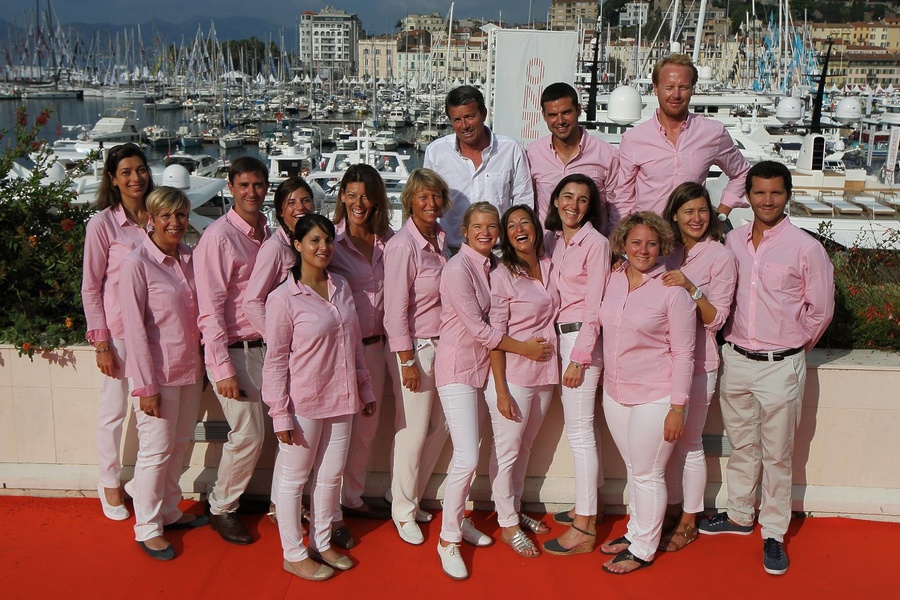 Cannes Yachting Festival team