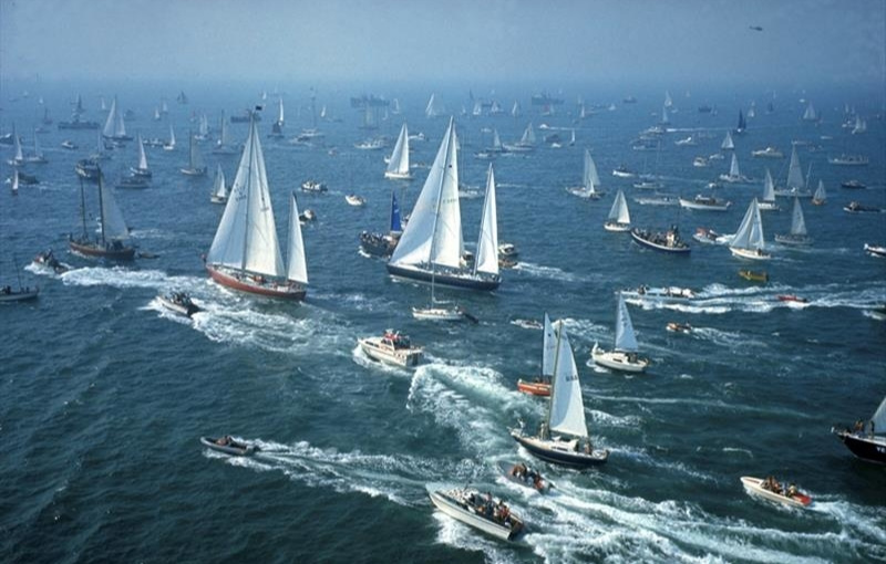 Start of Whitbread Race in 1973.