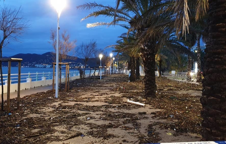 The aftermath of the Cannes flood. Photo: instagram.com/staif75/