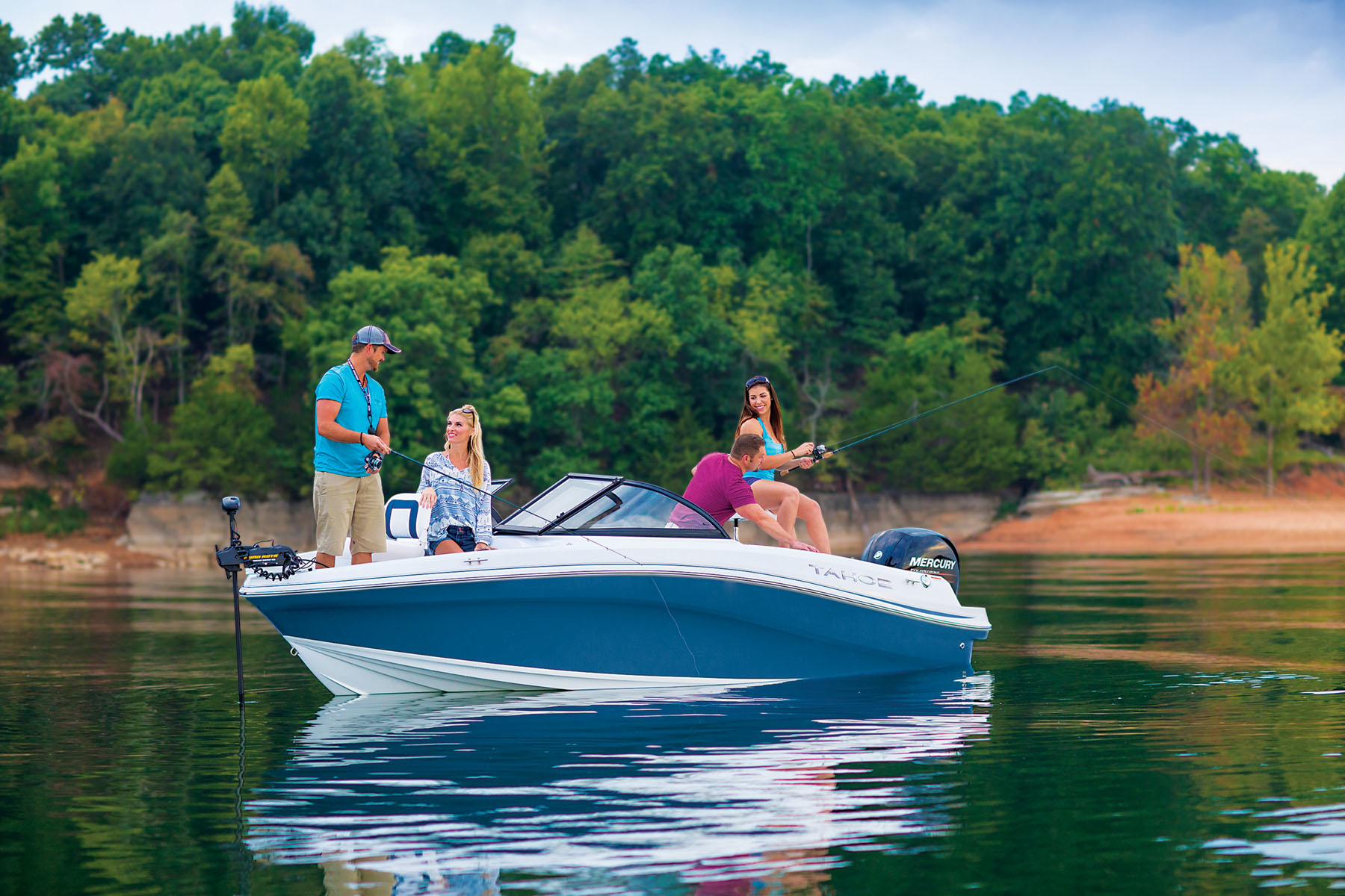 185 S - TAHOE Outboard Fish and Ski Boat