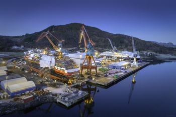 The Ulysses 100-metre megayacht builder shipyard went bankrupt.