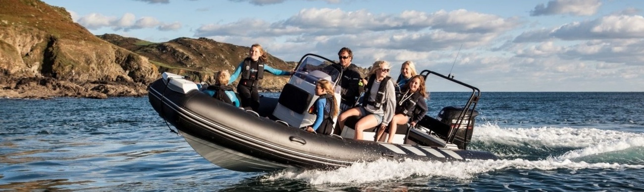 Rigid hull boats popular for leisure activities due to their stability, speed, manoeuvrability and comfortable seating.
