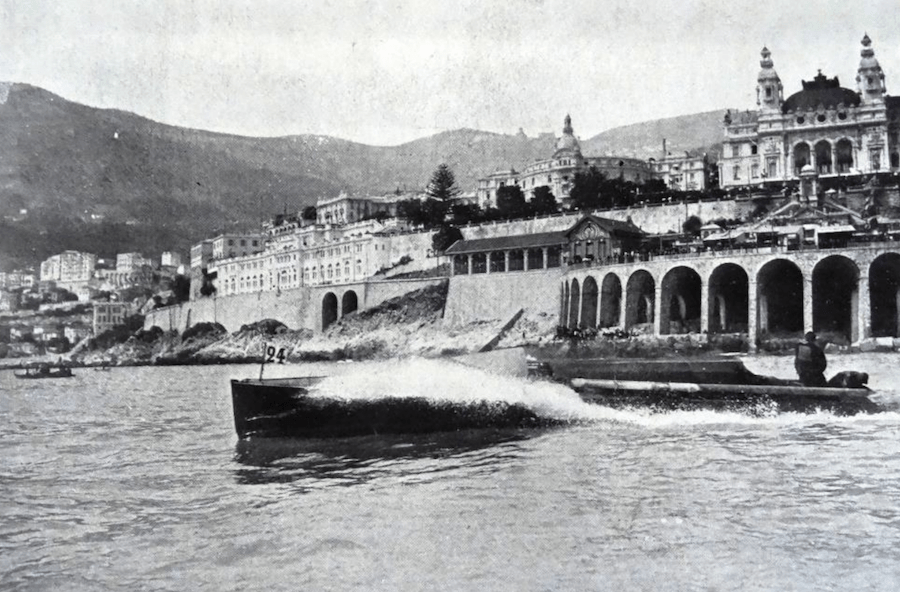 Powerboat races in Monaco, 1908