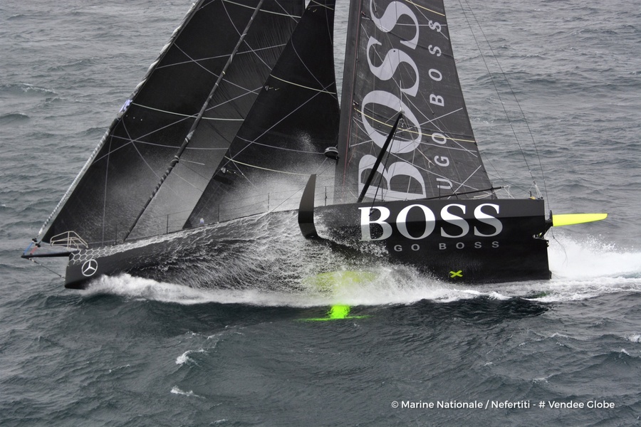 Alex Thomson's Hugo Boss