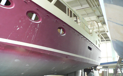 Gemond boatyard Freedom 43 ft/hull 05