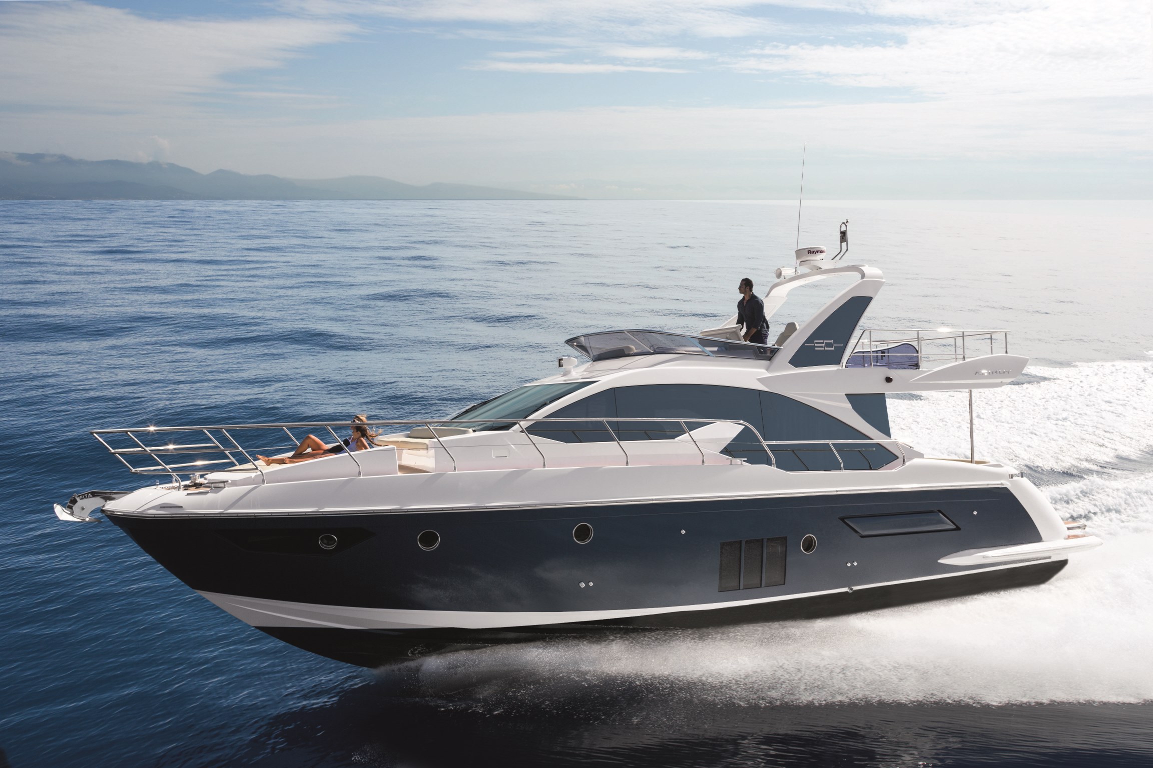 Моторная яхта Azimut 50 в каталоге сайта itboat.com: цены и характеристики