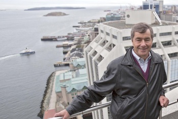  John Risley and his boats.