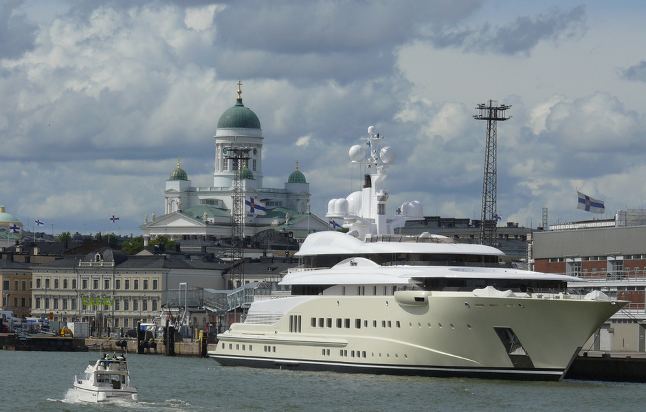 Pelorus в Санкт-Петербурге во время Международного Экономического Форума. 2008 год.