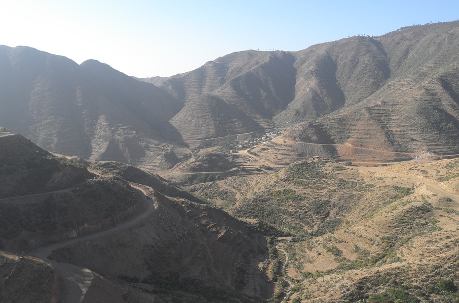 The mountains of Eritrea. Photo: Martin Schibbye, Wikimedia.