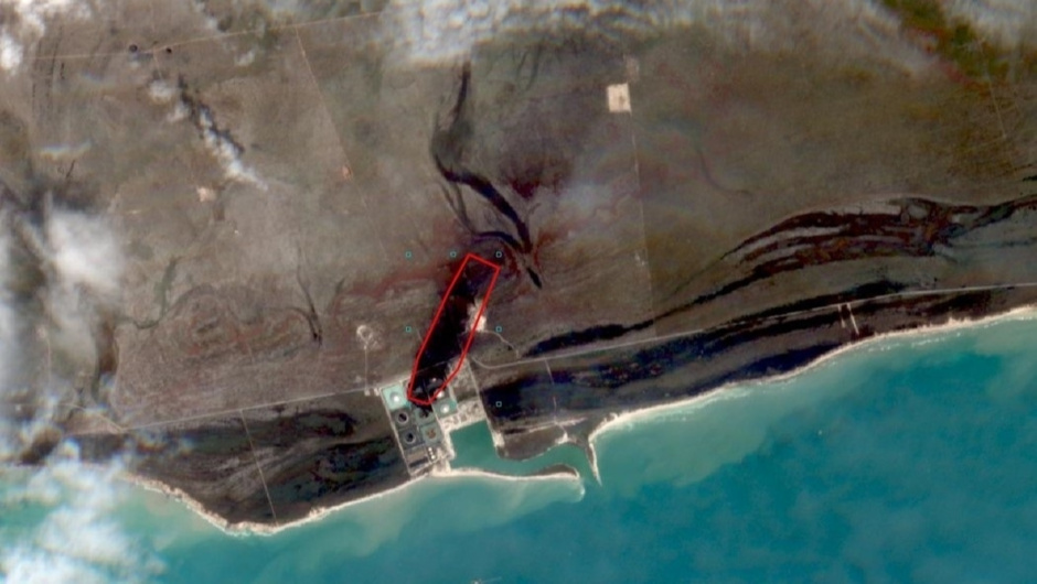 Satellite imagery of South Riding Point port