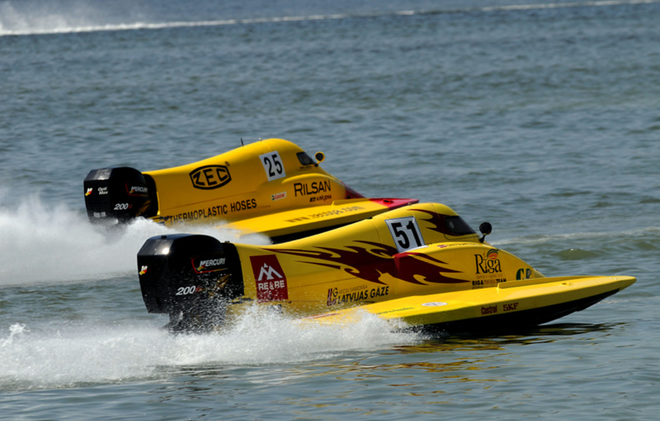 Лодка под номером 51 Увиса Слактериса, Riga Boat Team