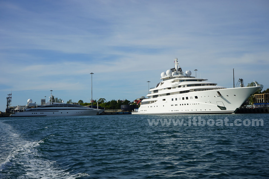 Topaz and RM Elegant at Imereti Port