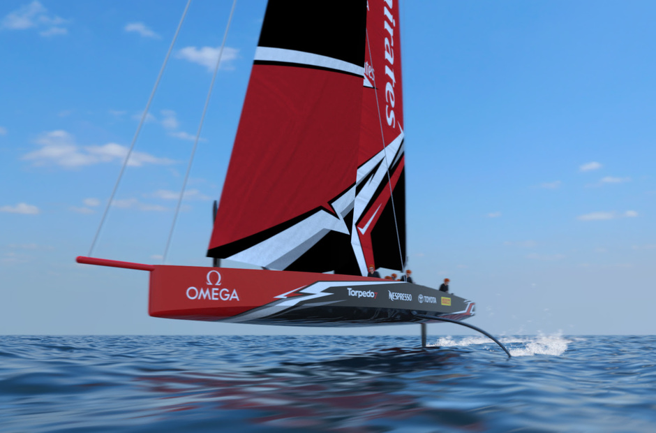Walking on water: the concept for a new «America's Cup yacht is unveiled.»