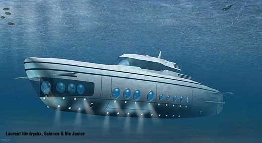 Rumor has it that Roman Abramovich's submarine