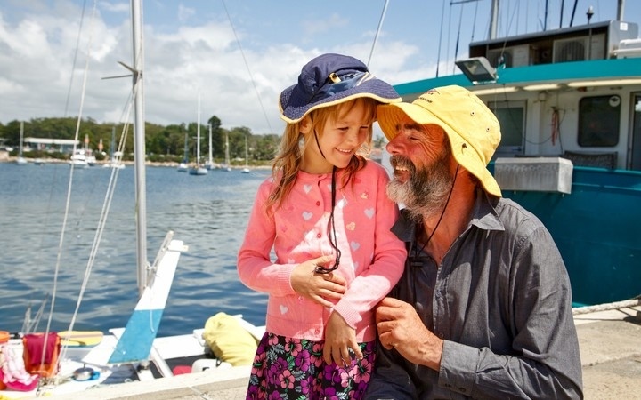 Alan Langdon and her daughter 