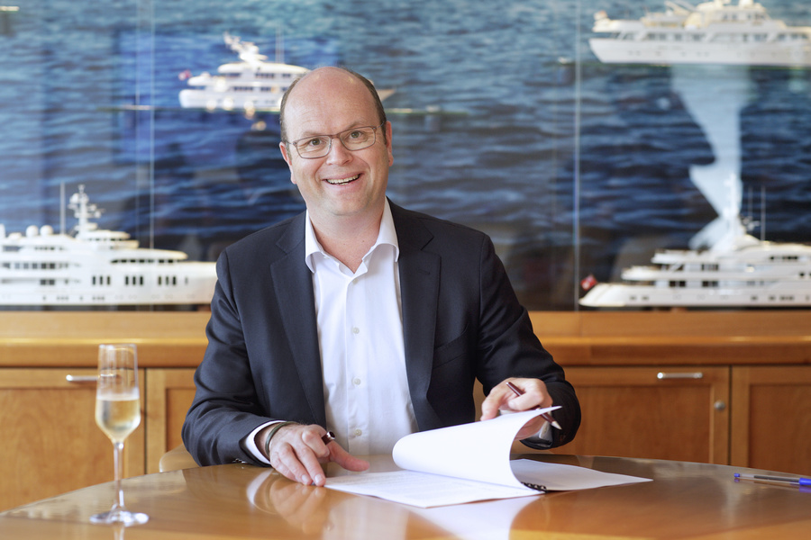 Feadship Director Jan-Bart Verkuyl