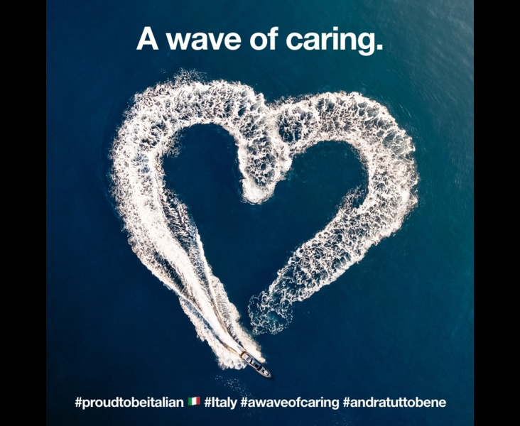 Итальянская Ferretti Group призвала делать благотворительные взносы перегруженным госпиталям Италии. Фото с сайта Ferretti Group