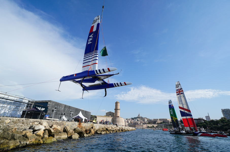 F50 French team is launched before the race day begins