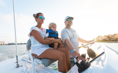 Sportsman Open 302 Center Console