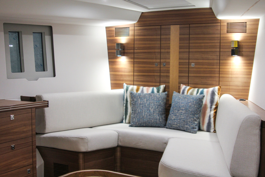 It's no longer a renderer. Bow cabin on an already built yacht.