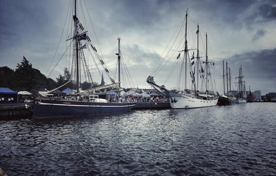 Участники The Tall Ships Races в Котку