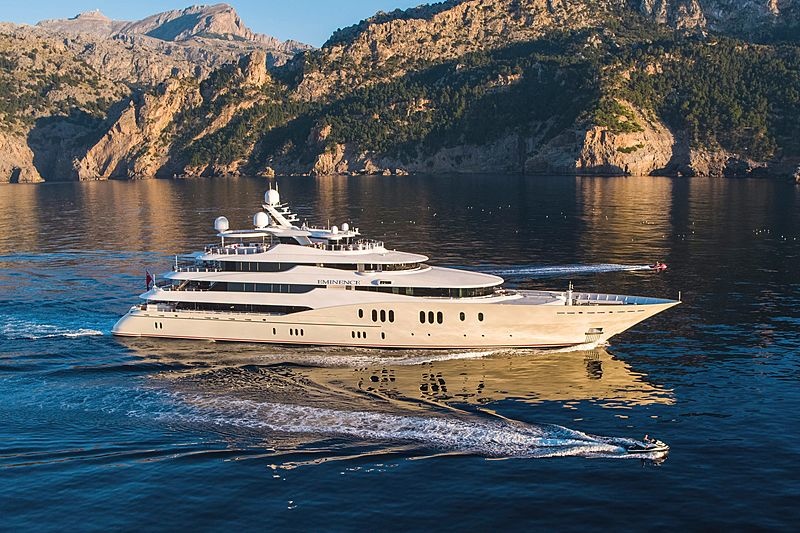 Even after a decade, Eminence is still an enviable supply in the superyacht market.