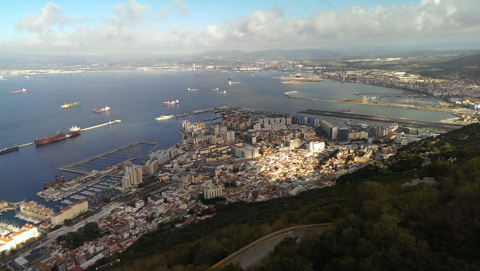 Gibraltar and its marinas.