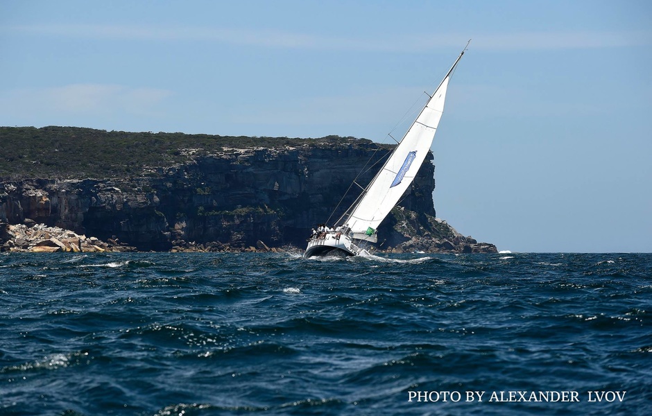 Simplesail Mahligai - лодка под российским флагом в Rolex Sydney Hobar