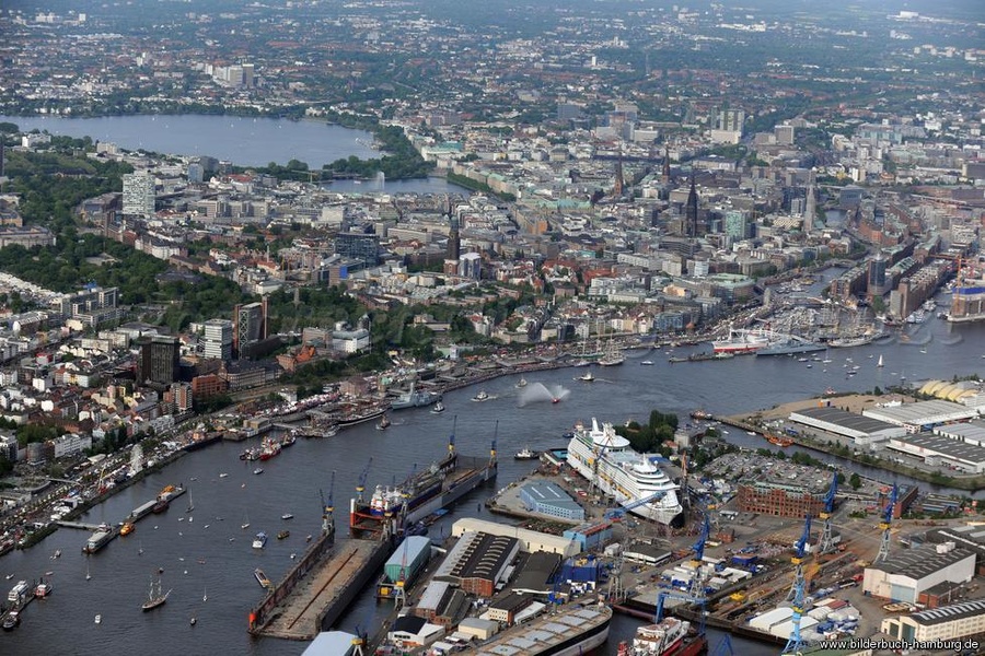 Blohm+Voss Shipyards in Hamburg