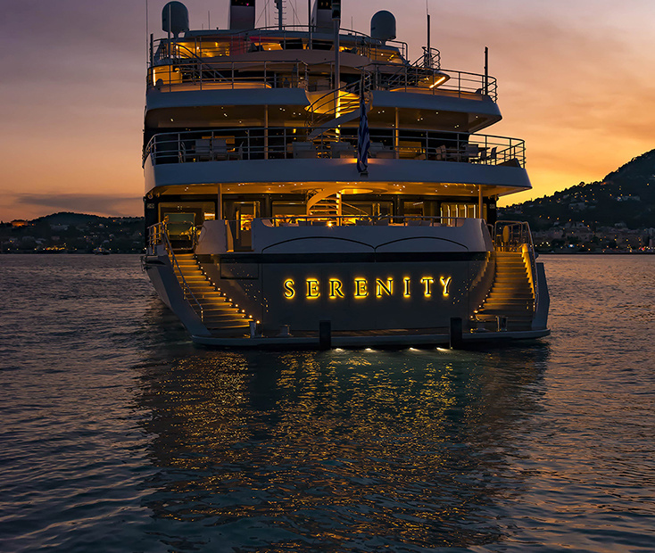 serenity yacht austal
