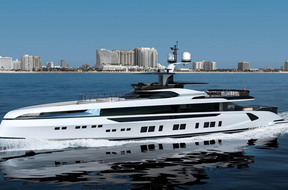 GTT 165, first hydrofoil superyacht