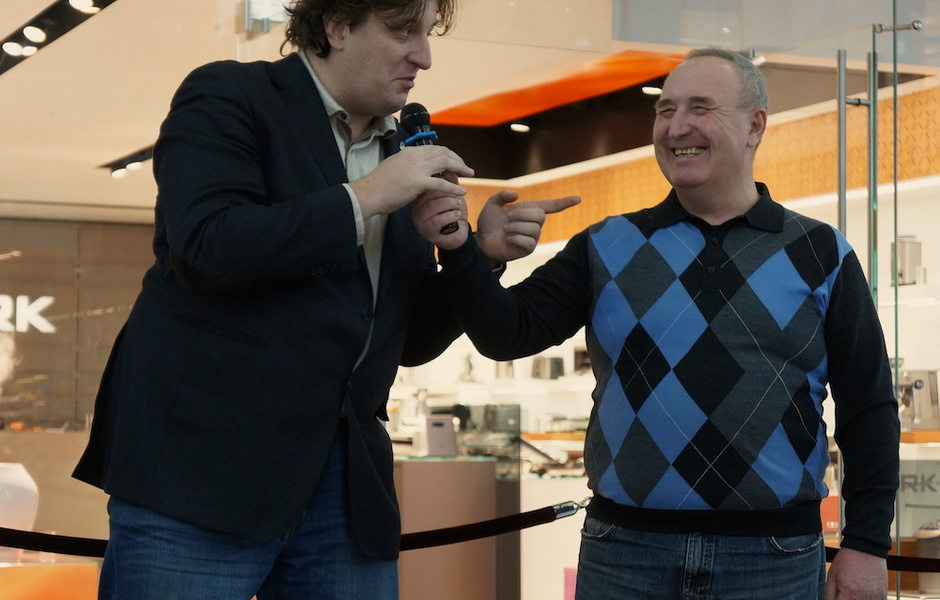 Гости пресс-конференции: Алексей Жиров (ВФПС) и олимпийский призер Георгий Шайдуко