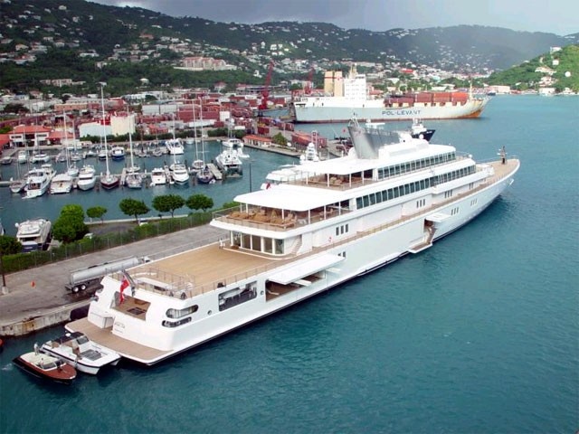 Larry Ellison Yacht Interior