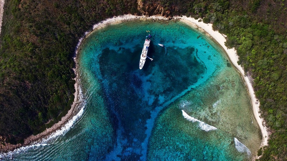 Gene Machine on Peter Island (British Virgin Islands)